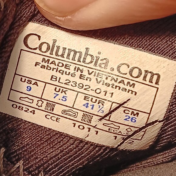 Columbia Women's 'Lima' Black Leather & Neoprene Toe Loop Slides Flip Flops sz 9 - Picture 11 of 11